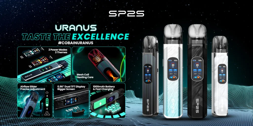 SP2S天王星注油主機|開放式電子煙主機・長續航大容量・現貨供應(图1)